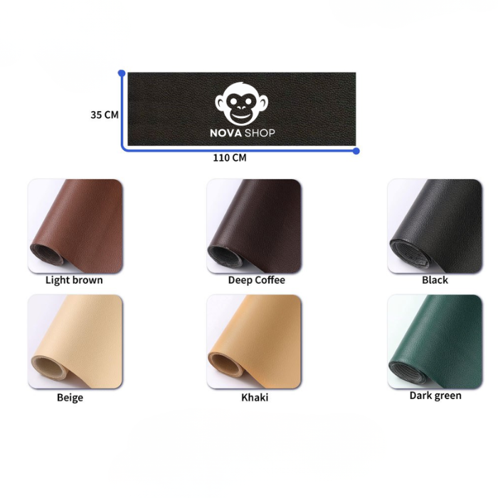 SeatFix — Piel Flexible para Reparar Roturas y Desgaste al Instante – Rollo de 137×50 cm