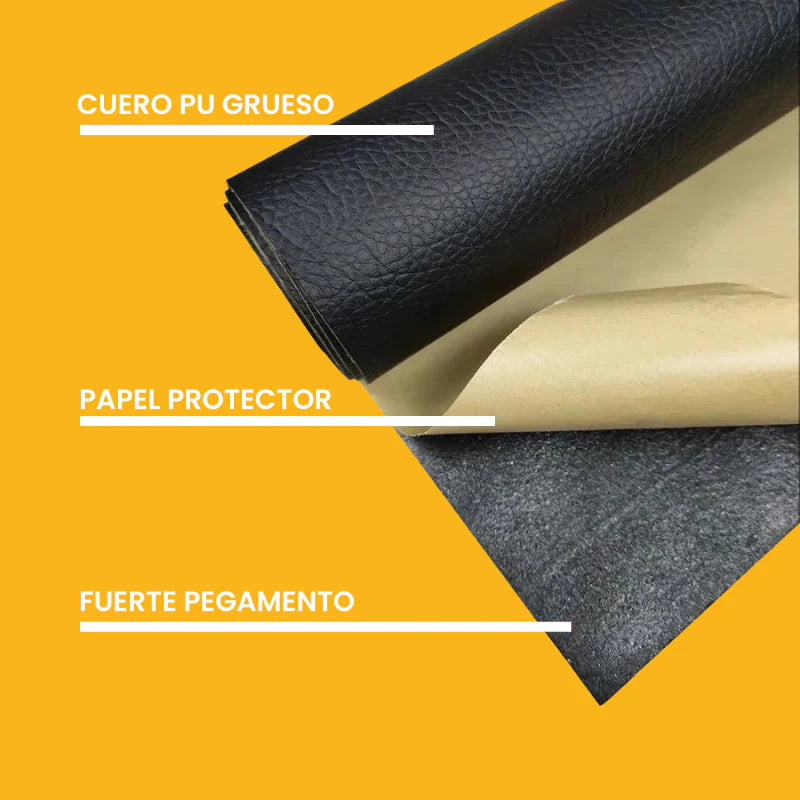 SeatFix — Piel Flexible para Reparar Roturas y Desgaste al Instante – Rollo de 137×50 cm