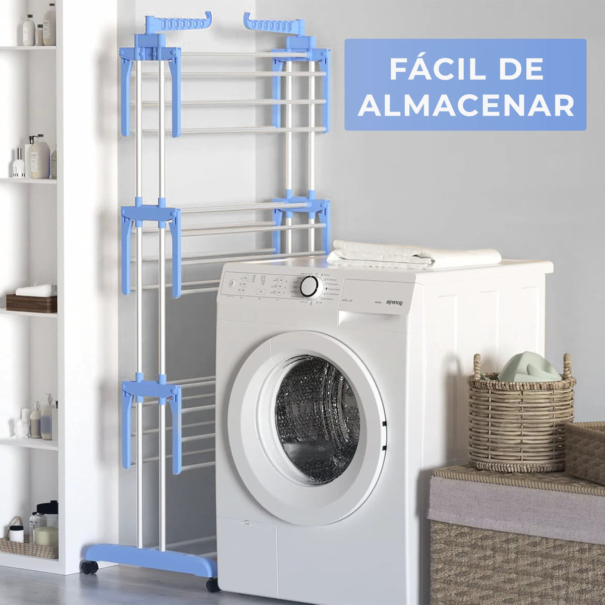 Tender Colgador vertical de Ropa 3 Niveles + ENVIO GRATIS
