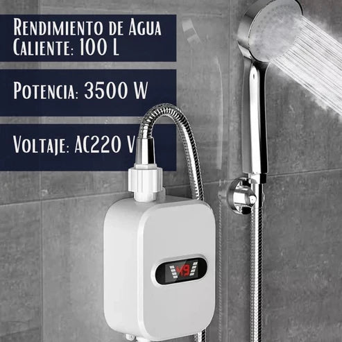 CALENTADOR DE DUCHA ULTRA RÁPIDO