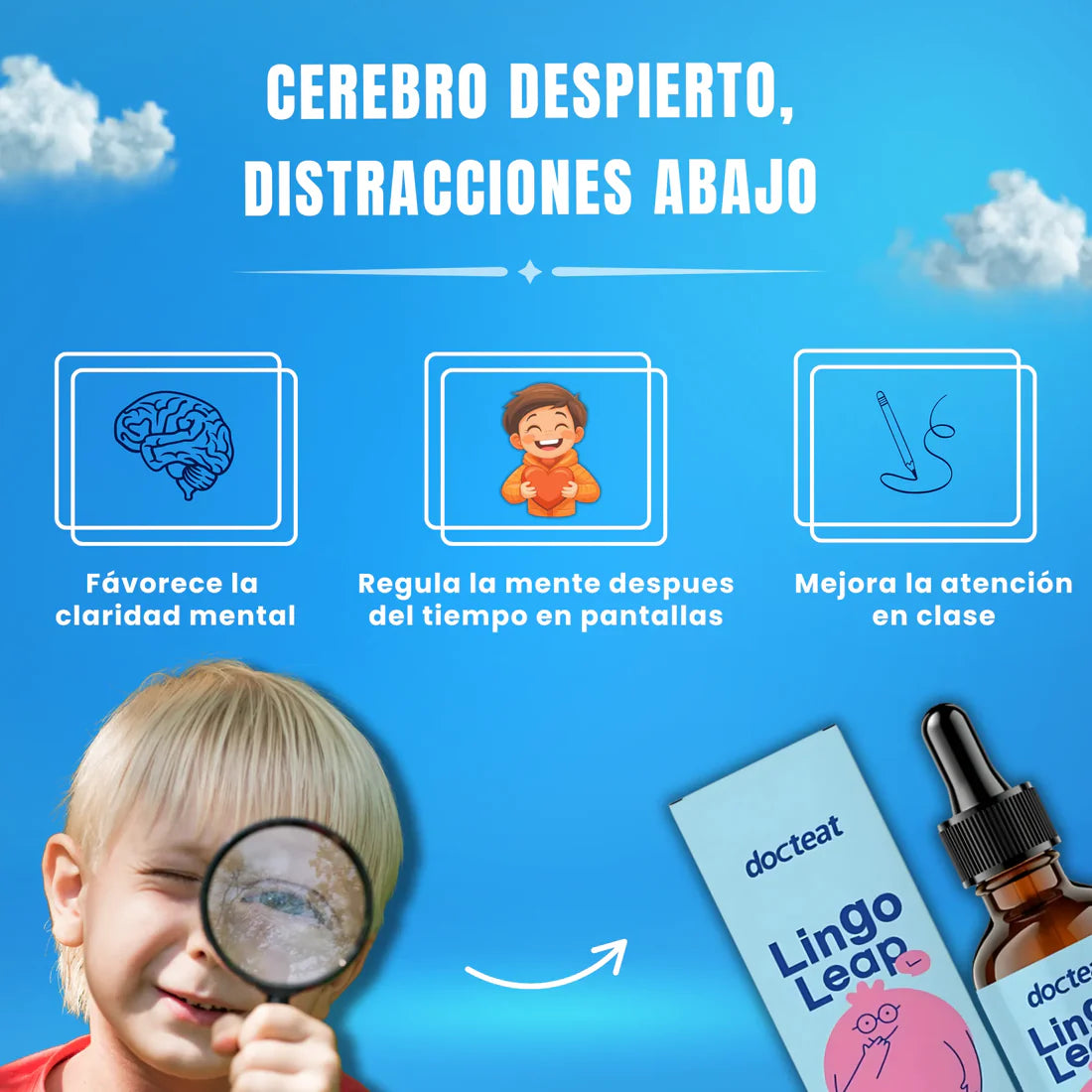 GOTAS POTENCIA EL HABLA Y LA MENTE DE TUS NIÑOS 🎁 Llévate gratis el Plan de Lenguaje en Casa
