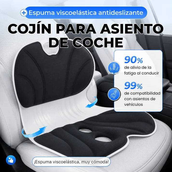 Cojín ergonómico SitEase™ Pasa del dolor a disfrutar horas sentado + envío GRATIS 🎁+ eBook de regalo