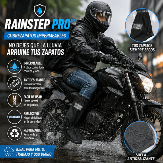 🌧️ RainStep Pro™ Protección impermeable para tus zapatos en segundos ENVIO GRATIS!